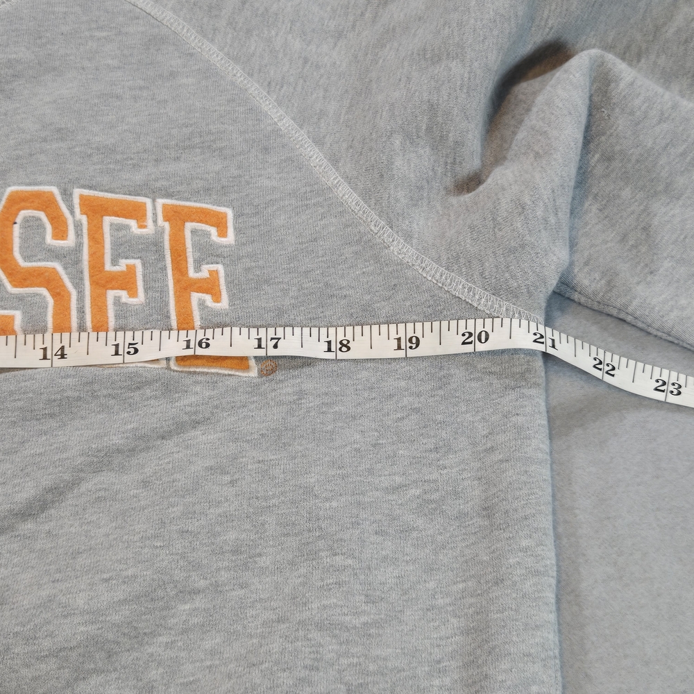 Unbranded Tennessee‎ Sweatshirt Mens L Gray Volunteers NCAA Collegiate Raglan - Picture 7 of 8